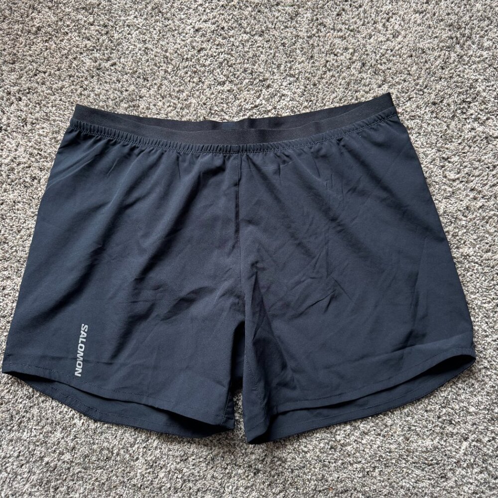 NWT Salomon Black Cross 5" Short Women's XL